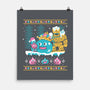 Slimes X-Mas-none matte poster-Sketchdemao