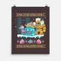 Slimes X-Mas-none matte poster-Sketchdemao