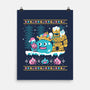 Slimes X-Mas-none matte poster-Sketchdemao