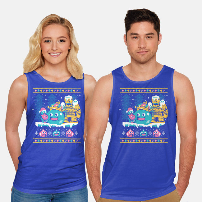 Slimes X-Mas-unisex basic tank-Sketchdemao