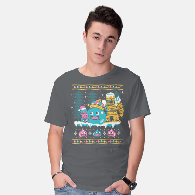 Slimes X-Mas-mens basic tee-Sketchdemao