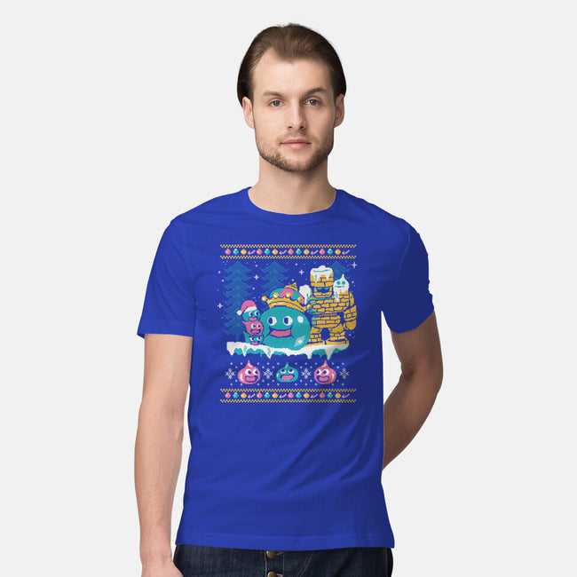 Slimes X-Mas-mens premium tee-Sketchdemao