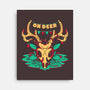 Oh Deer-none stretched canvas-estudiofitas