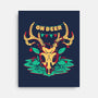 Oh Deer-none stretched canvas-estudiofitas