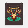 Oh Deer-none matte poster-estudiofitas