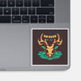 Oh Deer-none glossy sticker-estudiofitas