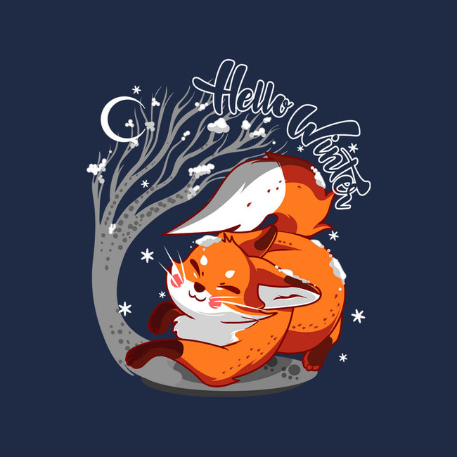 Hello Wild Winter-none fleece blanket-heydale