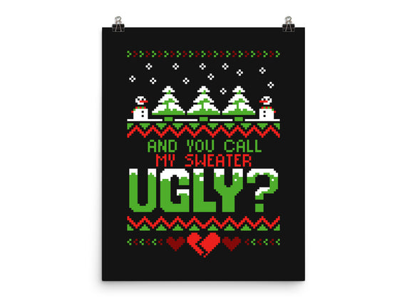You Call Me Ugly?