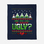 You Call Me Ugly?-none fleece blanket-theteenosaur