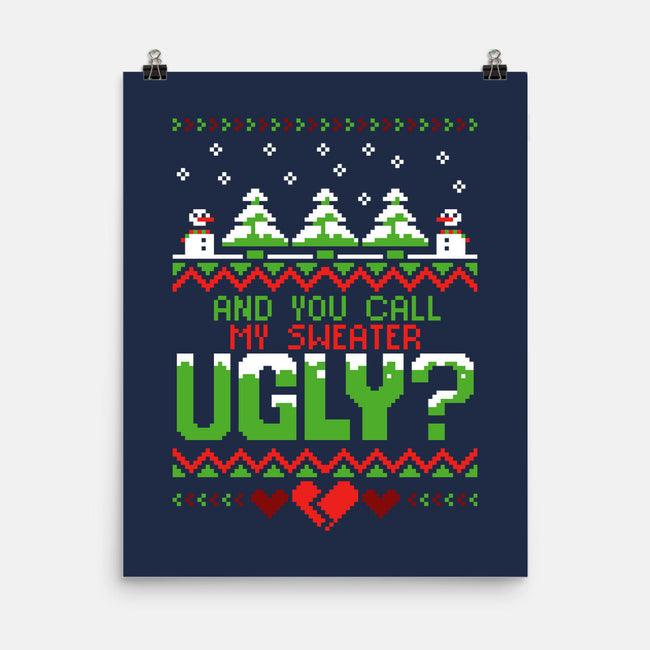 You Call Me Ugly?-none matte poster-theteenosaur