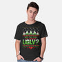 You Call Me Ugly?-mens basic tee-theteenosaur
