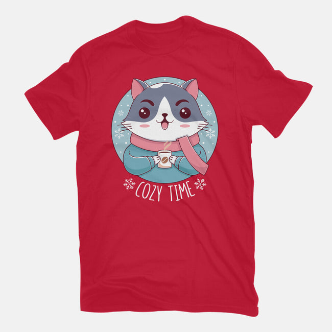 The Coziest Time-unisex basic tee-Alundrart