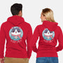 The Coziest Time-unisex zip-up sweatshirt-Alundrart