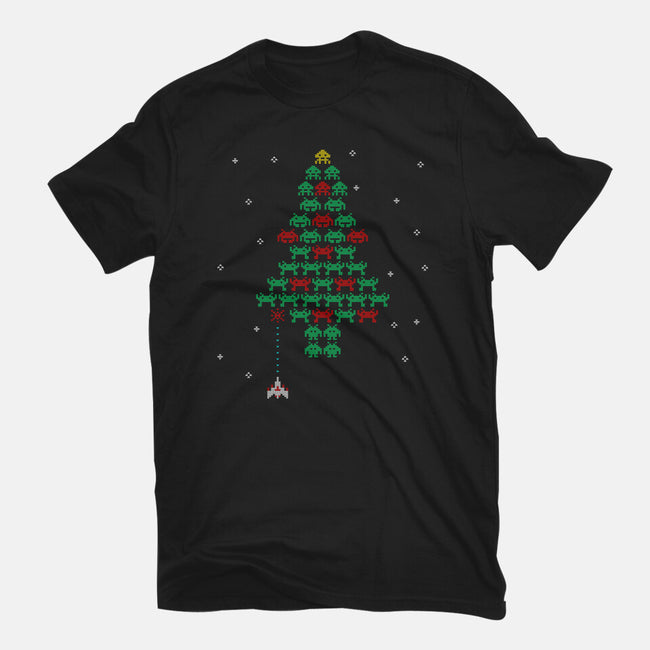 Christmas In Space-mens premium tee-Rogelio