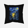 Starry Alley-none removable cover throw pillow-daobiwan