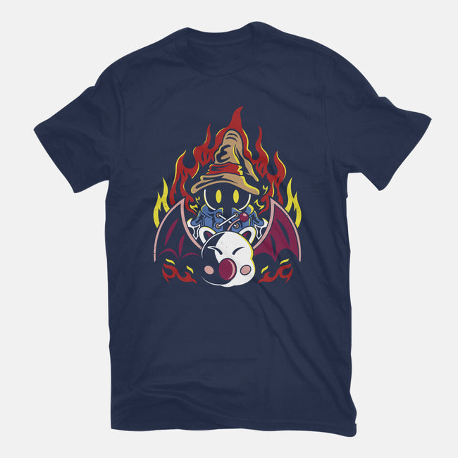 Vivi And Moogle-unisex basic tee-Logozaste