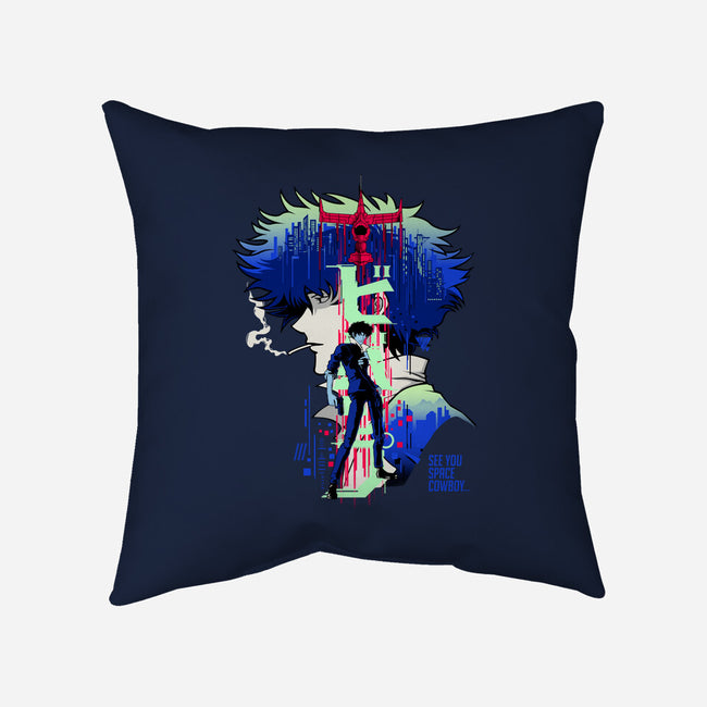See You Bebop-none removable cover w insert throw pillow-silentOp