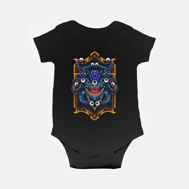 The Beholder-baby basic onesie-ShirtGoblin