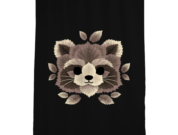 Raccoon Of Leaves