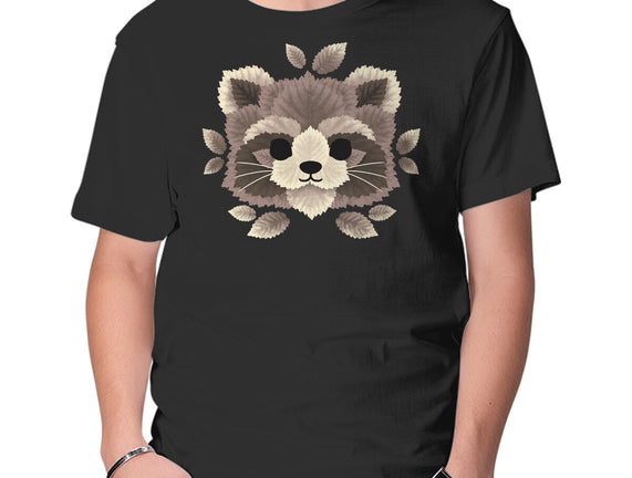 Raccoon Of Leaves