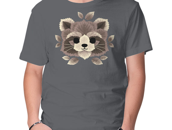 Raccoon Of Leaves