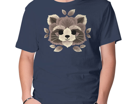 Raccoon Of Leaves