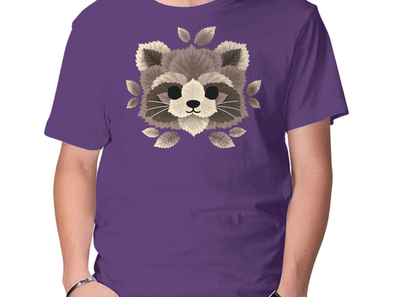 Raccoon Of Leaves