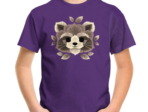 Raccoon Of Leaves