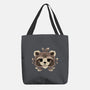 Raccoon Of Leaves-none basic tote-NemiMakeit