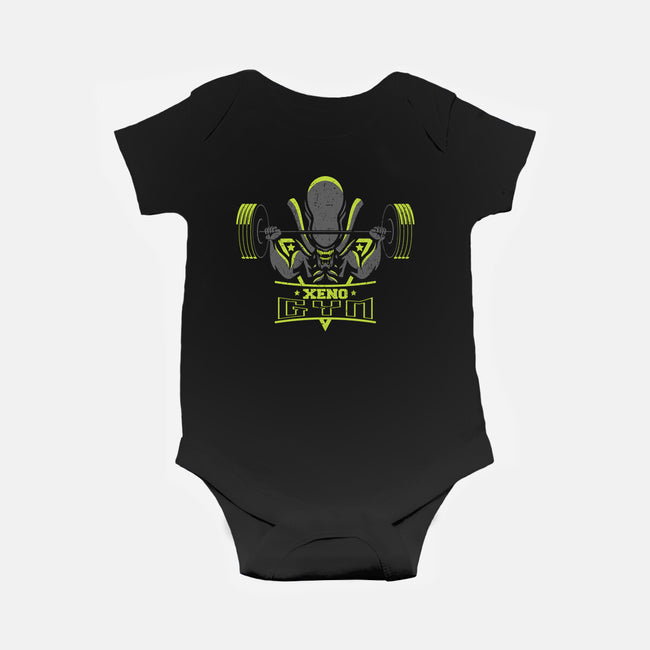 Xeno Gym-baby basic onesie-jrberger