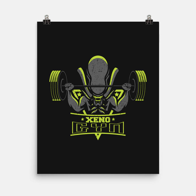 Xeno Gym-none matte poster-jrberger