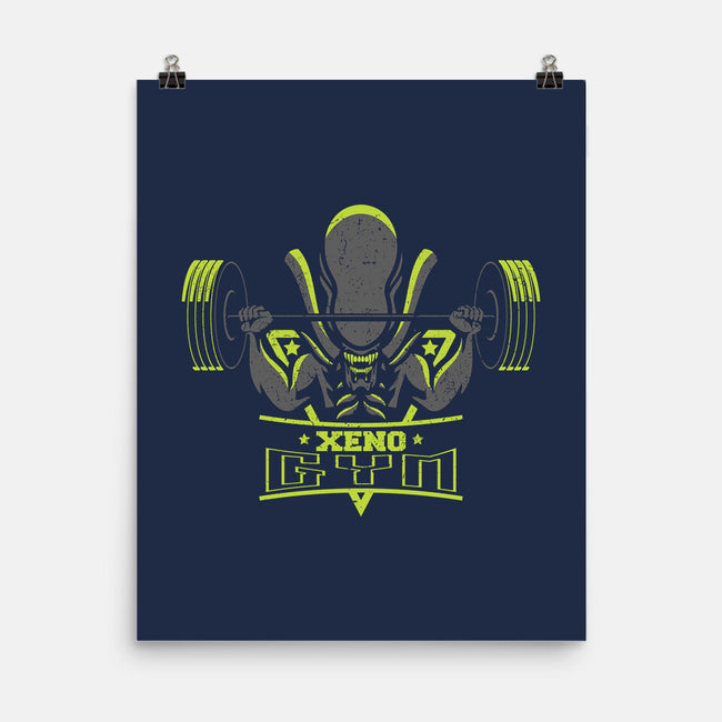 Xeno Gym-none matte poster-jrberger