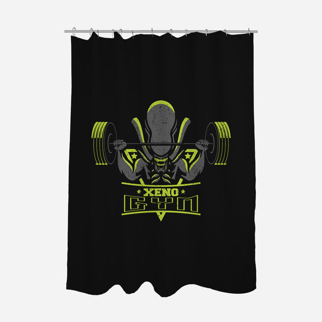 Xeno Gym-none polyester shower curtain-jrberger