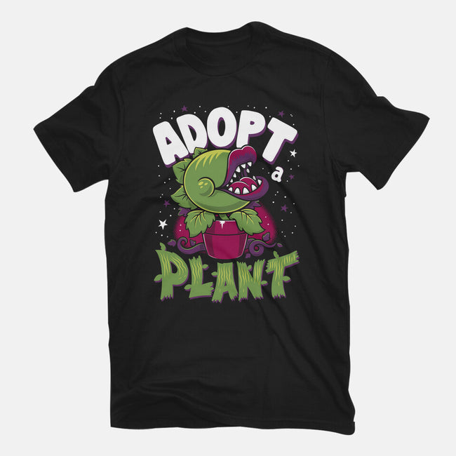 Adopt A Plant-youth basic tee-Nemons