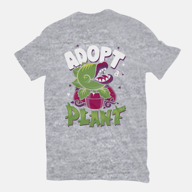 Adopt A Plant-womens fitted tee-Nemons