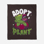 Adopt A Plant-none fleece blanket-Nemons