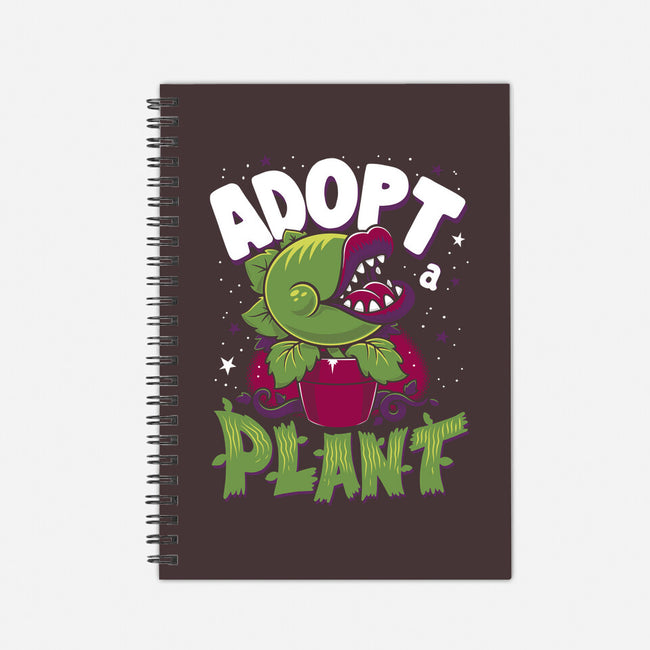 Adopt A Plant-none dot grid notebook-Nemons