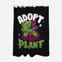Adopt A Plant-none polyester shower curtain-Nemons