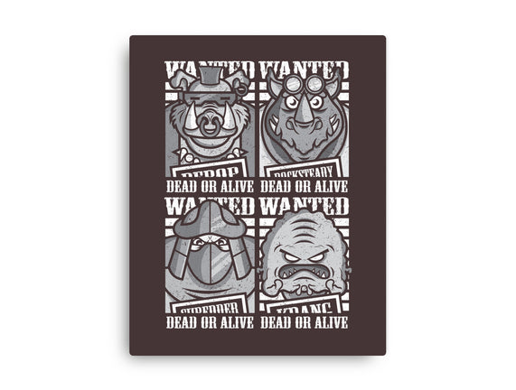 TMNT's Most Wanted