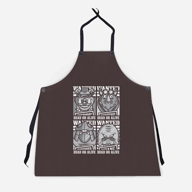 TMNT's Most Wanted-unisex kitchen apron-jrberger