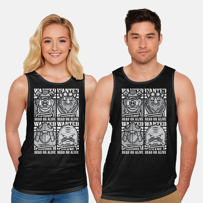 TMNT's Most Wanted-unisex basic tank-jrberger