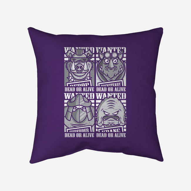 TMNT's Most Wanted-none removable cover w insert throw pillow-jrberger