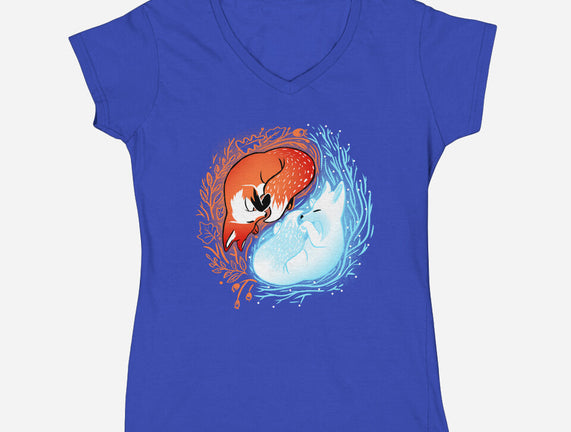 Autumn And Winter Fox