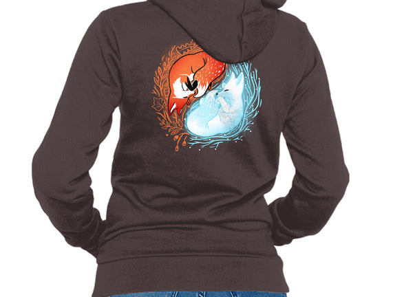 Autumn And Winter Fox
