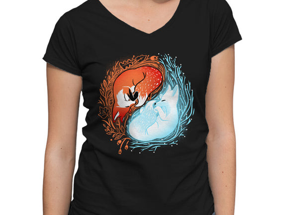 Autumn And Winter Fox