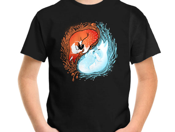 Autumn And Winter Fox