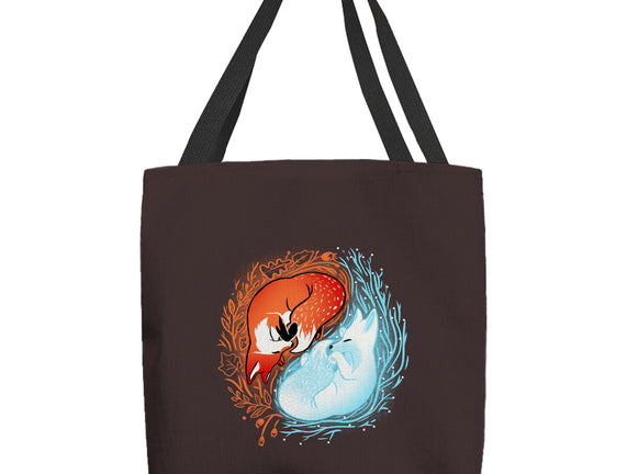 Autumn And Winter Fox