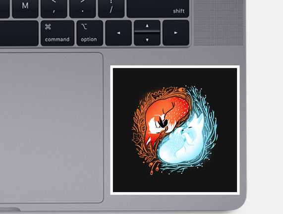 Autumn And Winter Fox