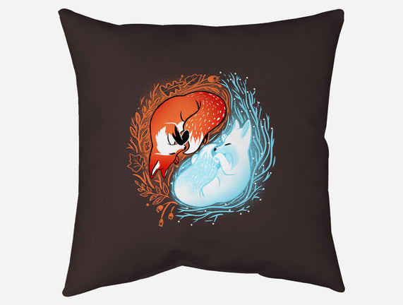 Autumn And Winter Fox