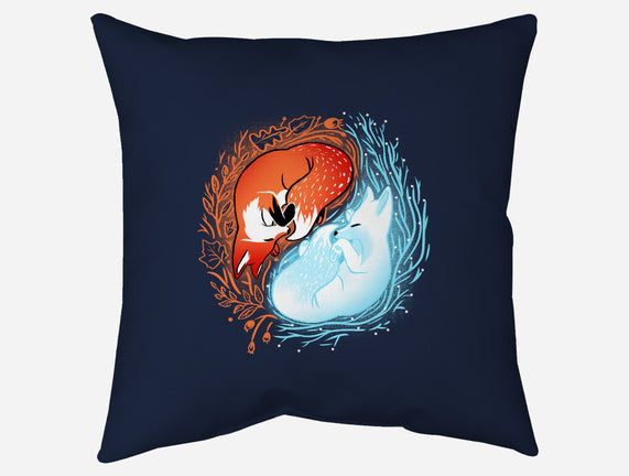 Autumn And Winter Fox